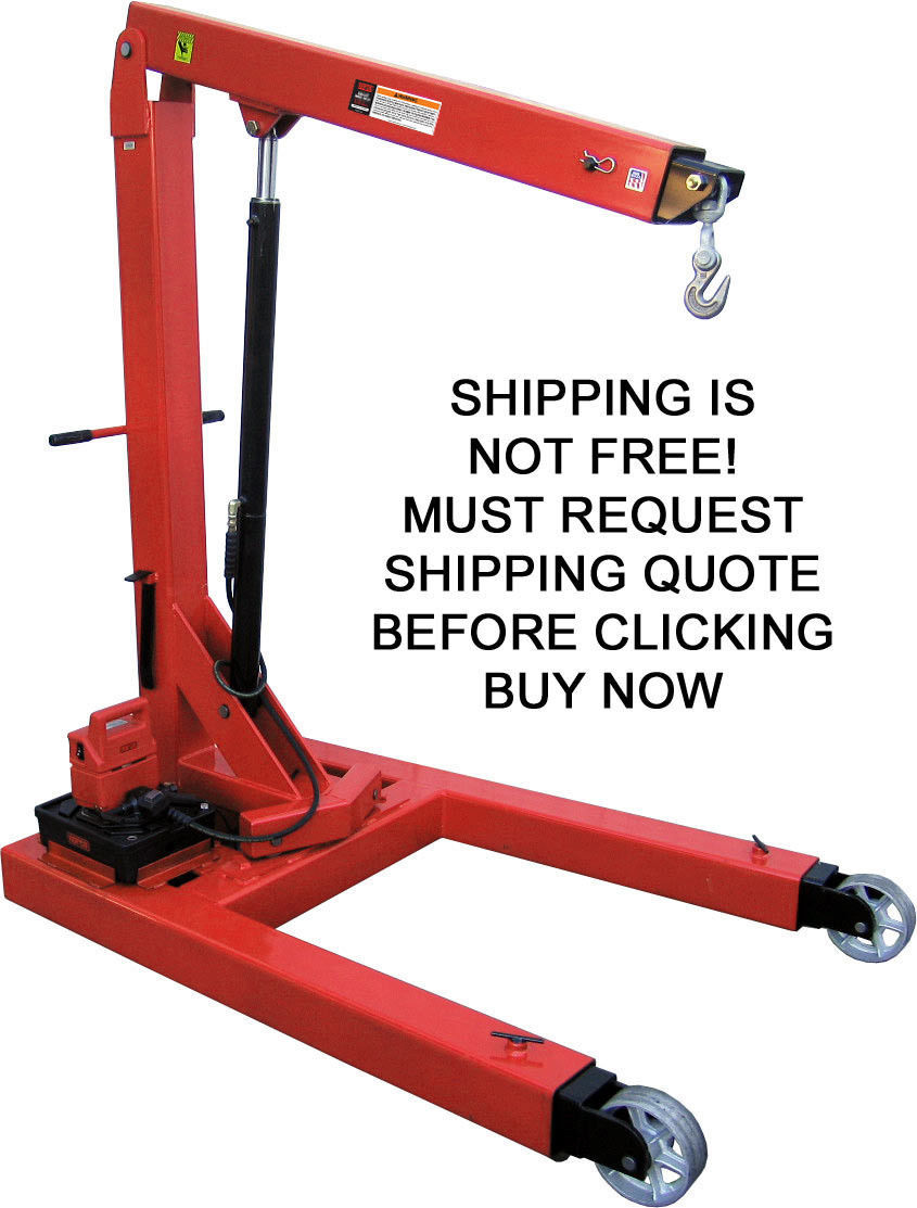 Norco 3 Ton Automotive Mobile Electric Hydraulic Lift Cherry Picker