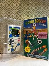 World Soccer Game - Handheld Game - LCD Game - Brand New - Vintage Rere
