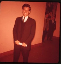 Mark Damon Candid 1950's Premiere Original Medium Format 120 Film Transparency 