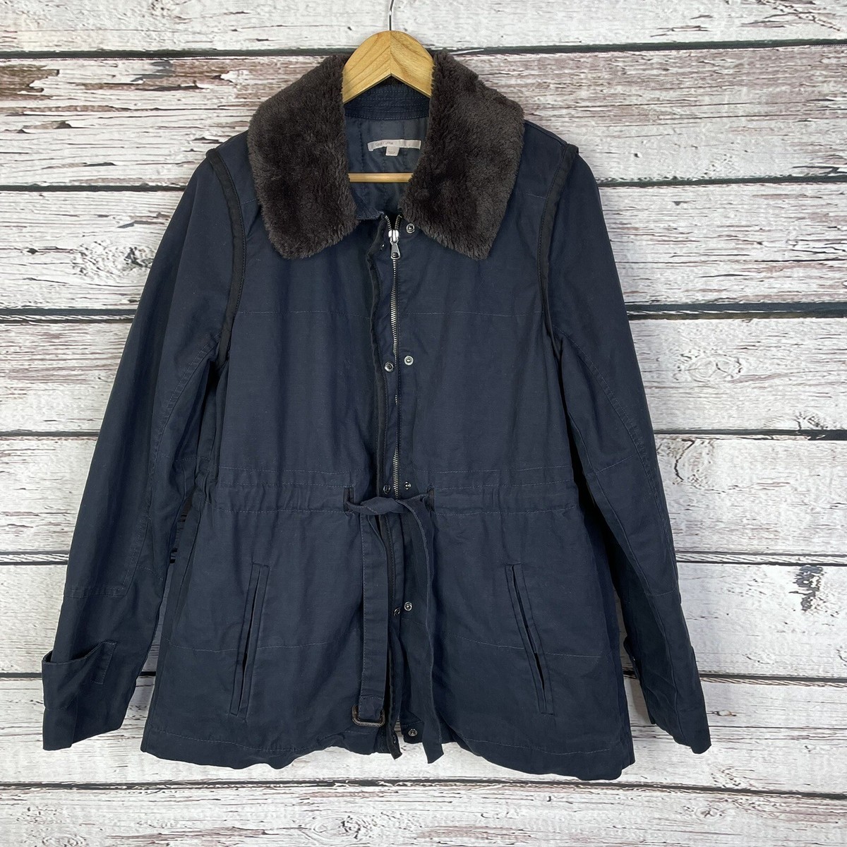 Fur Gap Plus Size Coats Anthony Richards Blue Teddy Boucle Fur