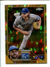 2023 Topps Chrome Sapphire Edition Gold #346 - Jonathan Heasley /50 ⚾