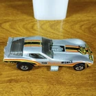 Hot Wheels Vintage Vette Funny Car Gray BW Blackwall Hong Kong HK 1979 Corvette