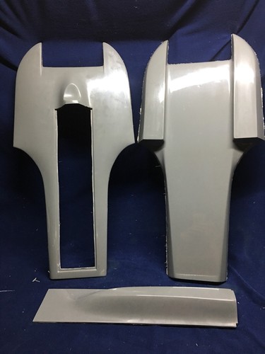 36” ATLAS VAN LINES BLUE BLASTER FIBERGLASS RC BOAT HULL HYDROPLANE KIT USA MADE - Picture 6 of 11