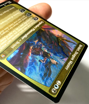 Magic: The Gathering Foil Etched Sivitri, Dragon Master Card - Commander MTG  Near Mint