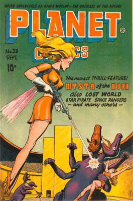 Planet Comics #38 Photocopy Comic Book