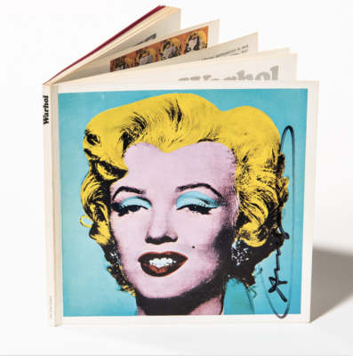 Warhol, Andy. (1928–1987): Signed Marilyn Monroe Tate