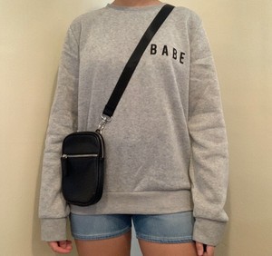 shein babe sweatshirt