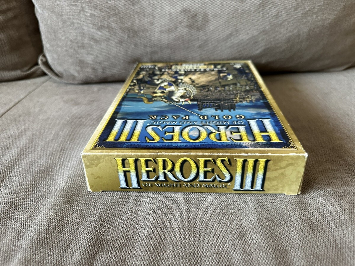 Heroes Of Might & Magic III Gold Pack - Japanese Big Box Edition