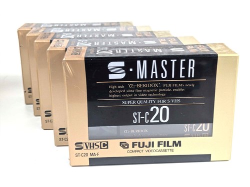 【SEALED Lot of 27】Victor (JVC) & FUJIFILM S-VHS-C 20 & 30min Video Cassette Tape - Picture 20 of 21