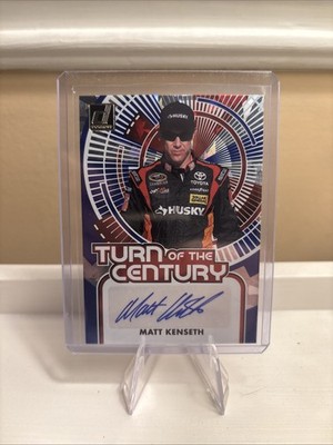 2026 Donruss Racing Matt Kenseth Turn Of The Century Blue Ice Auto