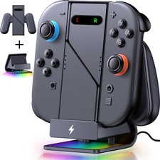 2 IN 1 Ladegriff für Switch 2 Laden Joy-ConK...