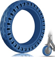 Blue 8.5x2.0 Inch Solid Tire, 50/75-6.1 8 1/2x2 Scooter Tire Fit for Gotrax GXL