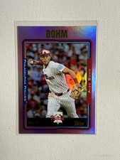 2025 Topps Archives Alec Bohm #237 Pink Foilboard Phillies