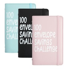 100-Tage-Umschlag-Challenge-Ordner, Budget-Spar-Challenge-Sparbuch