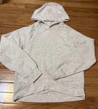 Yogalicious Moxy Hoodie Pullover Women s Gray Fleece Long Sleeve - XS