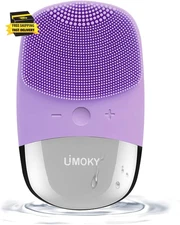 Facial Cleansing Brush, 3-In-1 Electric Silicone Face Scrubber, Vibrating Massag