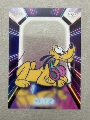 2026 Topps Disney Neon PLUTO #NPL-20 Neon Lights PETG SP Acetate