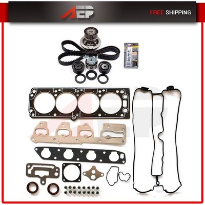 For 1999-2002 Daewoo Chevrolet Timing Belt Water Pump Head Gasket Set DOHC 2.0L