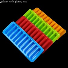 Ice Cube Stick Tray Reusable Easy Release Flexible Mould Fit in Bottle Chocolate