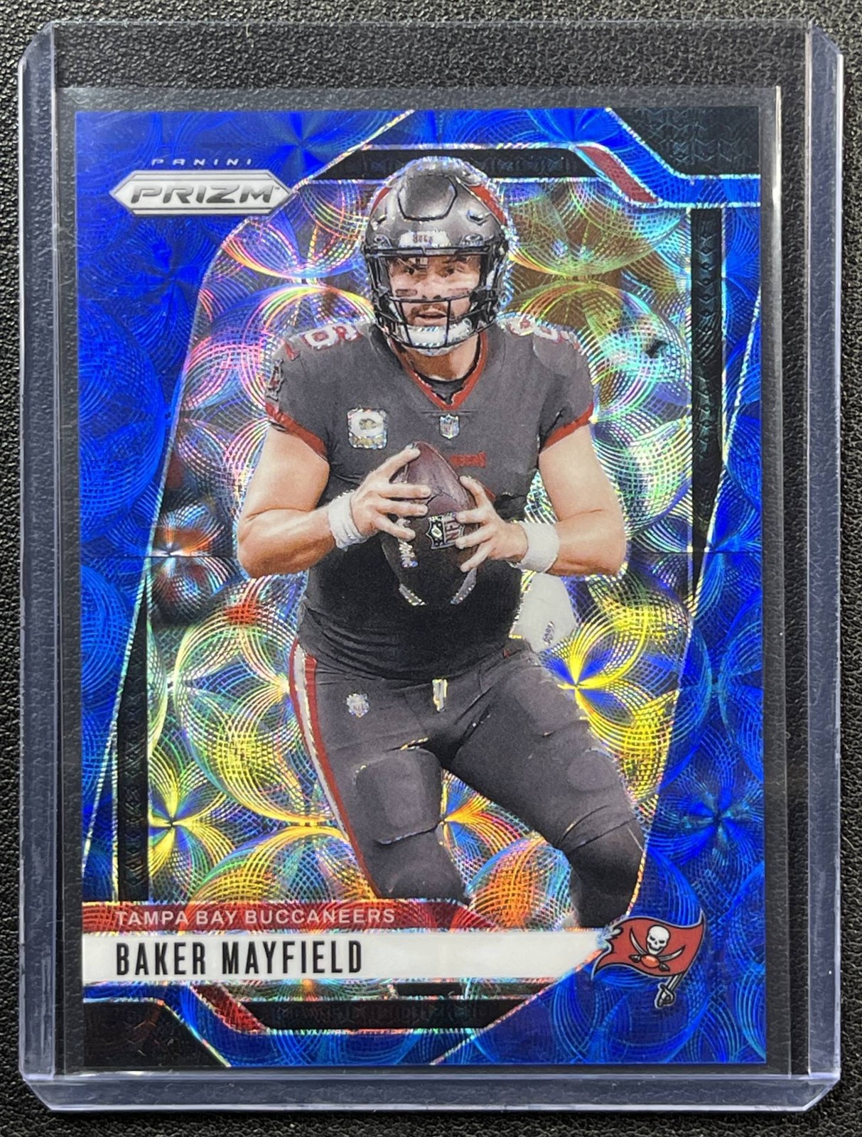 BAKER MAYFIELD 2024 PANINI PRIZM #268 CHOICE BLUE 12/14 BUCCANEERS