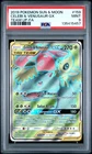 2019 POKEMON SUN & MOON TEAM UP #159 FULL ART/CELEBI & VENUSAUR GX PSA 9