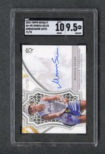 2024 Topps Royalty Monica Seles Ambassador Auto /75 #AA-MS SGC 9.5 10 Auto