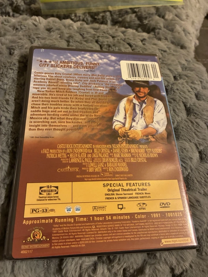 City Slickers 1991 DVD Billy Crystal, New Sealed - Image 2 of 2