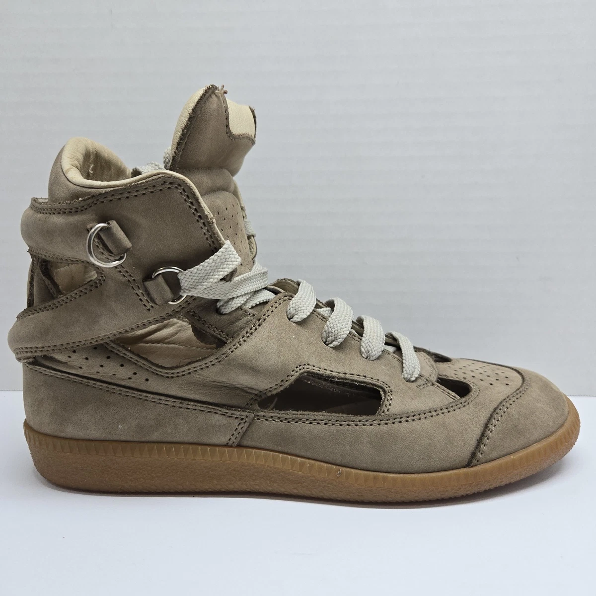 Maison Martin Margiela Leather High Top Athletic Shoes for Women