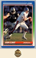 1990 Score 100 Hottest #10 John Elway