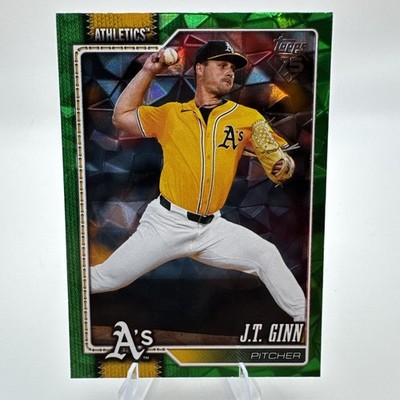 2026 Topps Series 1 J.T. Ginn Green Dynamite 33/99 #153 Athletics
