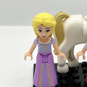 LEGO Disney 41054 Tangled Minifigure Lot Flynn Rider, Maximus, Pascal & Rapunzel
