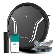 Bagotte Robot Vacuum and Mop, 5000Pa Mopping Robot Vacuum Cleaner