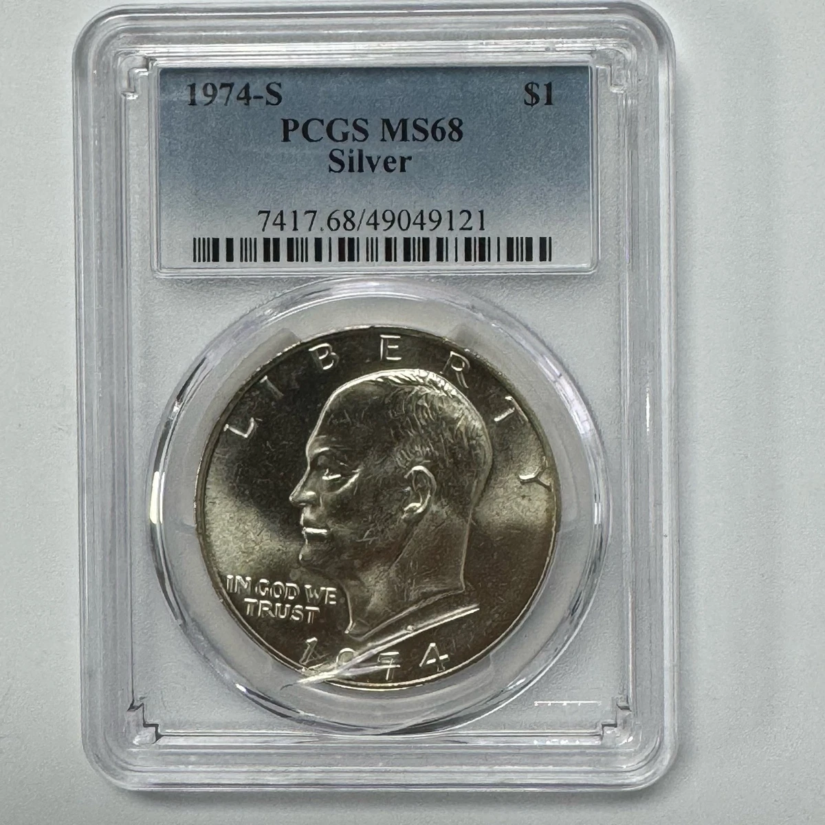 MS 68 Graded Eisenhower Dollars 1971-1978 for sale | eBay