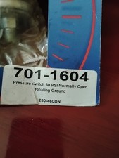 High Pressure Switch 60PSI