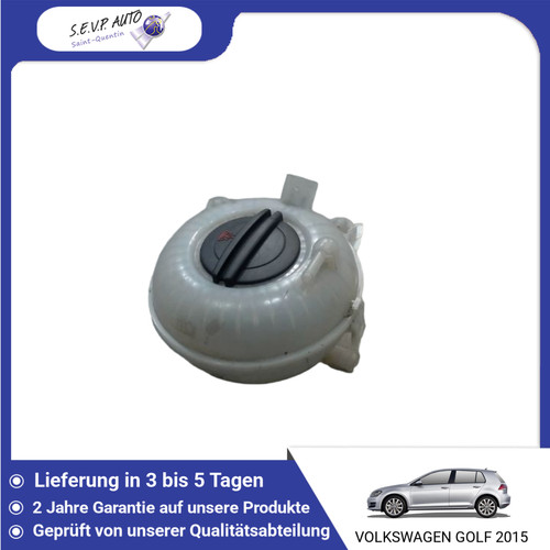 🇩🇪 KÜHLER AUSDEHNUNGSBEHÄLTER ➤ VOLKSWAGEN GOLF 5Q0121407AA ♻️