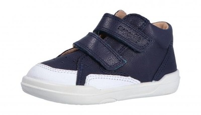 Superfit Kinder Lauflernschuh/Halbschuh/Barfußschuhe Superfree BLAU/WEISS (Blau