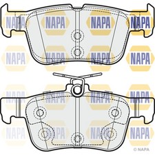 Brake Pads Set For Ford Mondeo MK5 2.0 Hybrid NAPA Rear 2018449 2110582 2211284
