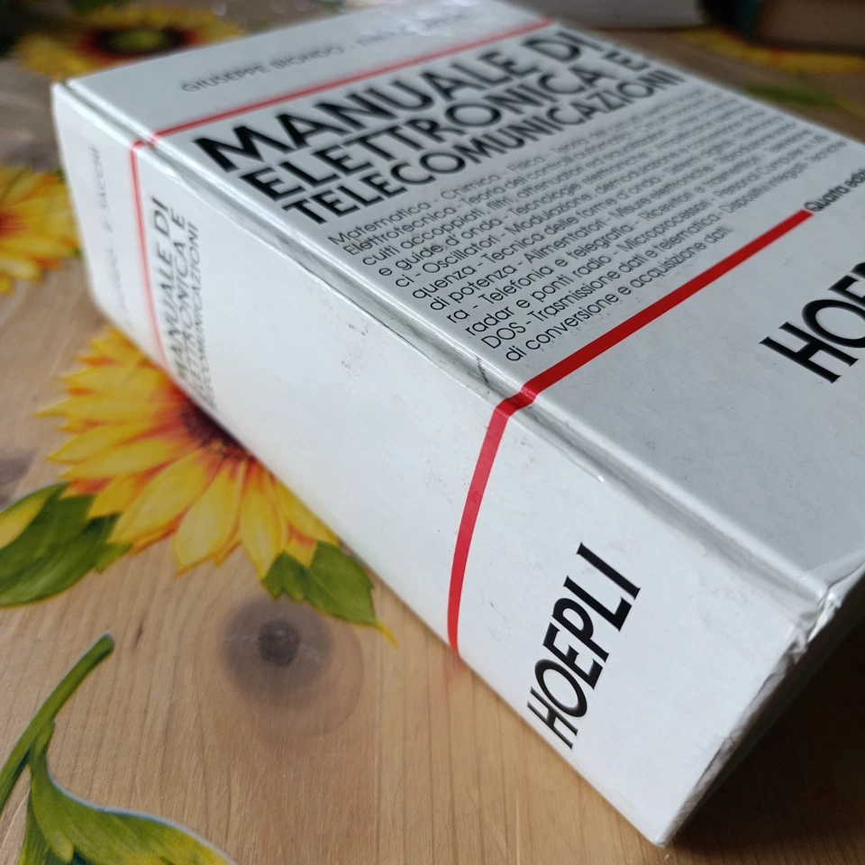 Manuale Di Elettronica E Telecomunicazioni - Biondo Sacchi - Ed. Hoepli 1996 - Immagine 2 di 4