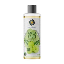 Amla Oil for Hair Growth with Bhringraj, Brahmi, Tulsi, Almond, Argan, Moringa 