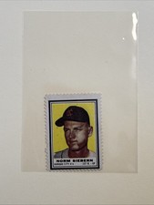 Norm Siebern Kansas City A’s Athletics 1962 Topps Baseball Stamp