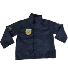 DRESS UP AMERICA Police Uniform Jacket Top Kids Size Small