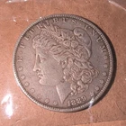 Morgan Silver Dollar $1 1889 Philadelphia Mint Silver Business Strike Coin