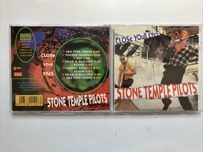 Stone Temple Pilots - Close Your Eyes CD - 1993 Tour - Import - Italy