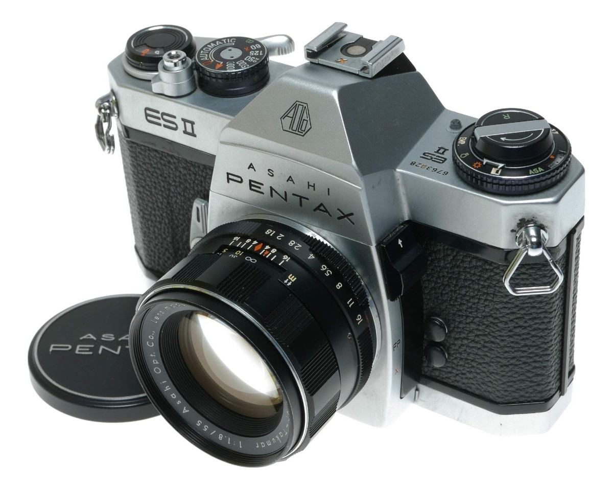 Asahi Pentax ES II SLR Camera with Super-Takumar 55mm f/1.8 | eBay