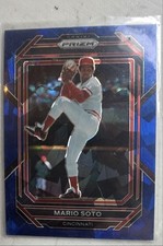 2023 Panini Prizm - Mario Soto #245 Blue Ice Prizm