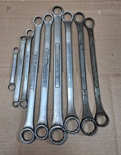 Vintage Craftsman Sae 9 Piece Boxed End Wrench Set