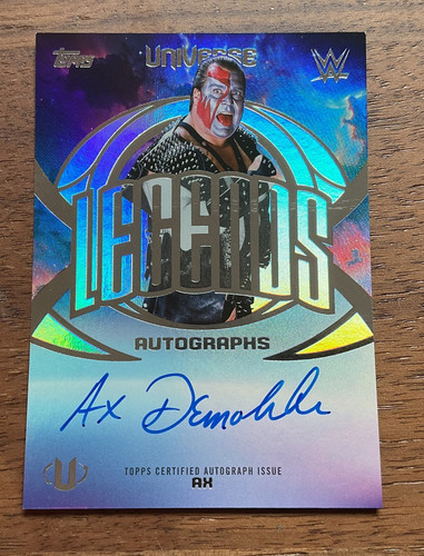 2026 Topps WWE Universe Ax Legends Autograph