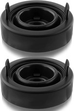 2 Pcs Headlight Dust Cover 80mm Headlight Cap Rubber Seal with 20mm Hole for
