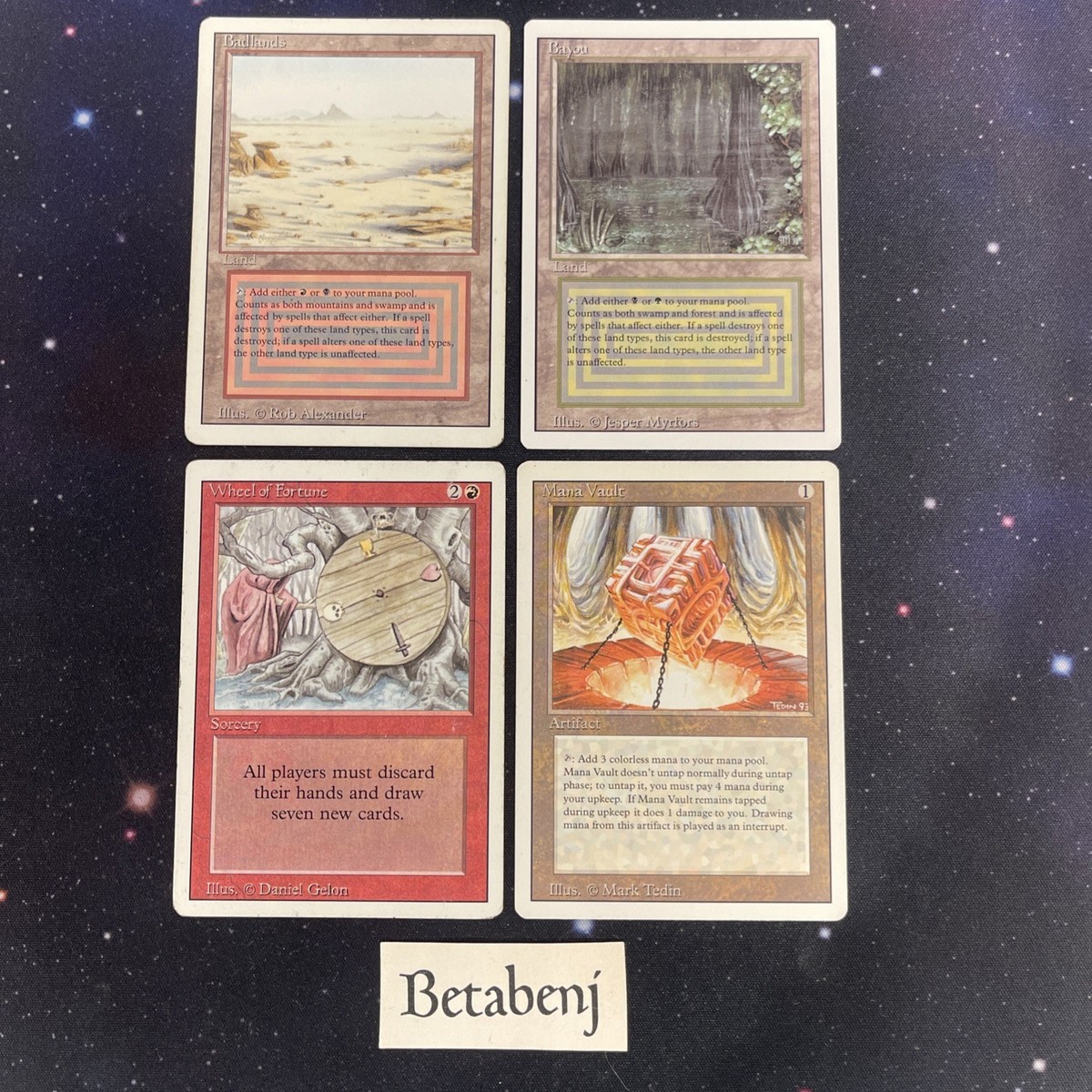1x MTG Revised (3rd Edition) Complete Set (306/306) - all duals
