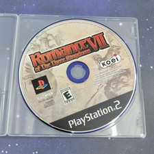 Romance of the Three Kingdoms VII Sony PlayStation 2 PS2 Koei SLUS 20319 Game